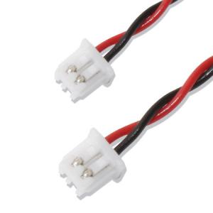 China JST PH 2.0 Connector Wire Harness UL1007 Black Red Wire Harness Cable Assemblies on sale