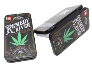 Wholesale Food Grade Smoking Items Rectangular Small Iron Box Tobacco Sealed Tin Can from china suppliers
