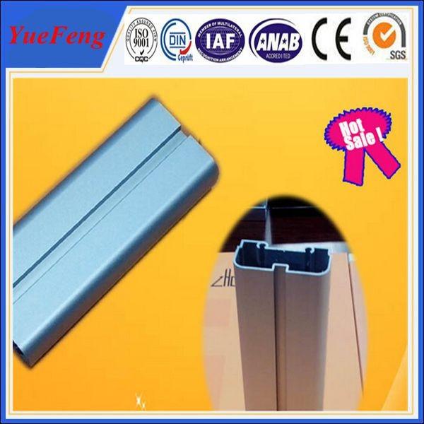 6063 T5 anodized aluminum blue flat bar / aluminium bar price per kg, led light