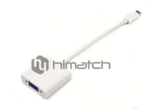 Wholesale OEM USB 3.1 Type C Cable / USB C To VGA Female Adapter Cable For DLP Projector from china suppliers
