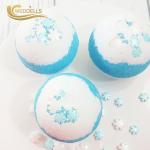 Private Label Custom Natural Fizzy Kids Bath Hemp Bomb With Toys Sphere Shape