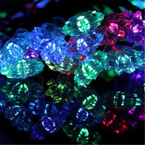 Wholesale Snowflake Lights String Outdoor Wi-Fi Smart Patio Light Alexa Garden Party Decoration from china suppliers