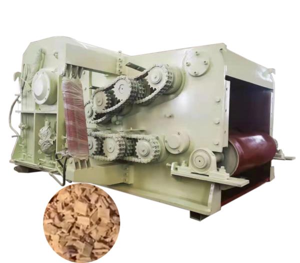 350*700mm Feed Commercial Tree Shredder 110kw Wood Shredder Machine 1 Fixed