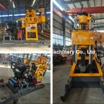 200m Depth Hydraulic Small Borehole Drilling Rig Mutil Functional Drilling