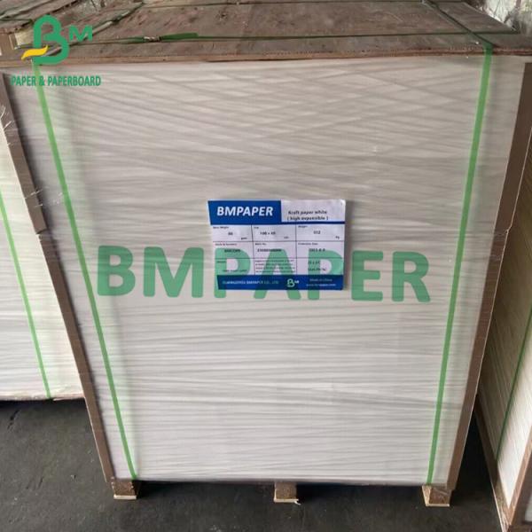 70gsm 80gsm 90gsm White Bleached Kraft Paper High Expansible Custom Sheet Size
