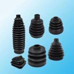 Tapered Molded Custom 70 Shore A Silicone Rubber Bellows