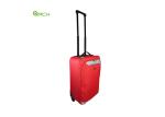 600D Economic Simple Polyester Soft Sided Luggage with One Front Pocket