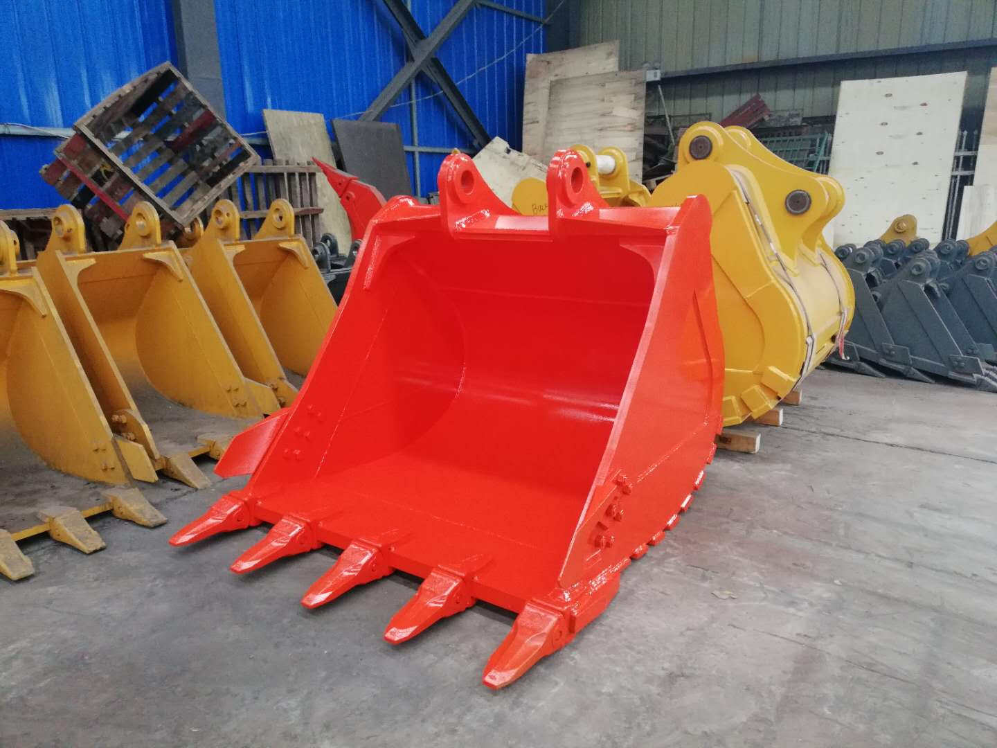 Customized Heavy Equipment Attachment GP Bucket Mini Excavator Standard Bucket For PC200 PC300 EC700