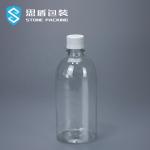 Shrink Sleeve 1000ml 500ml PET Screw Top Plastic Bottle 38g 51g