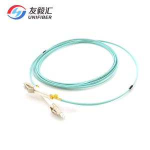 Wholesale OM3 Duplex LC To LC 2.0mm LSZH 3M Optical Patch Cable from china suppliers