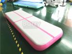 3x1x0.2m Pink Mini Air Tumble Air Track Gymnastics Mat For Sumo Wrestling Or