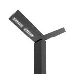 60W Single And Double Arm IK09 T3 3000K LED Lawn Light