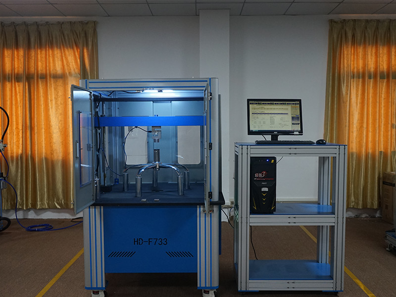 Electronic Fatigue Furniture Testing Machines , Chair Vertical Force Tester