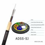 Stranded 16 core ADSS Span 50m Optical Fiber Cable for sale