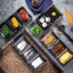 FDA EU Rectangle Novelty Porcelain Serving Dishes Odorless Fadeless