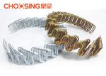 Galvanized 8 Ga Zig Zag Sofa Springs , 20'' Sinuous Steel Wire , Oil Tempered No