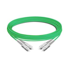 Wholesale 10m (33ft) Duplex OM5 Multimode SC UPC to SC UPC LSZH Fiber Optic Cable from china suppliers