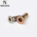 LED Light Fastening Solution M3 Semi Tubular Rivets in Bright Finish and