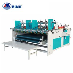 Wholesale Double Head Semi Automatic Folder Gluer 2000x1100mm Max Box Size from china suppliers