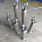 High Temperature Stainless Steel Multi Cartridge Filter Housing with Filtration