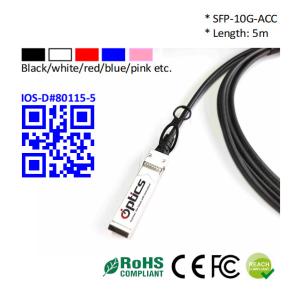 Wholesale SFP-10G-DAC5M-A 10G SFP+ to SFP+ Direct Attach Cable Active 5M ACC from china suppliers