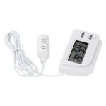 White Mini Digital Temperature and Humidity Meter Incubator Pet Tortoise