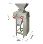 Easy to Operate Carbon Steel Double Roller Grain Malt Mill 180 KG Weight