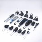 FTTH Nylon Optical Fiber Suspension Dead End Cable Anchor Clamp for Overhead