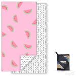 Quick Dry Two Side Printed Microfiber Beach Towel Absorbent Travel Blanket