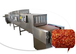 Wholesale Easy Operation Microwave Chili Drying Machine For Sterilizing And Drying from china suppliers