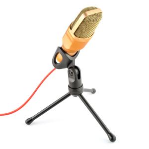 Wholesale Microphone 3.5mm Plug Home Stereo MIC Desktop Tripod For PC YouTube Video Record from china suppliers