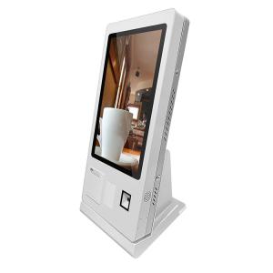 Wholesale Touch Screen Restaurant Ordering Kiosk Mcdonald Kiosk Machine With Checkout Counter from china suppliers
