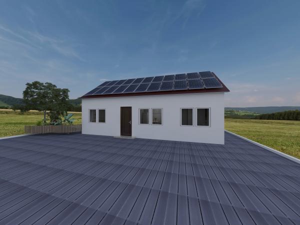 Prefabricated Workshop Steel Structure Economical Large Span High Wind