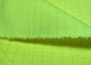 Wholesale 98% Cotton 2% Conductive Fiber High Visibility FR Anti Static Fabric Forpetroleum Garment from china suppliers