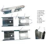 Auto Light Steel Gauge Framing Machine 80mm Adjustable 15m / Min