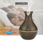 USB Wood Grain Ultrasonic Air Humidifier Household Aroma Diffuser Aromatherapy