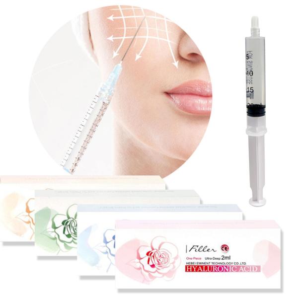 Dermal Filler 1ml 2ml 3ml 5ml 10ml 20ml 50ml HA Filler Hyaluronic Acid Injection