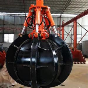 Wholesale Excavator Parts Q345B Orange Peel Grab Rotary Log Grapple Excavator Bucket from china suppliers