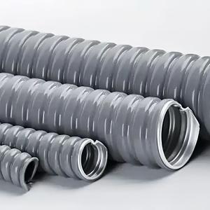Wholesale Liquid Type Flexible Metal Conduit Strong Tensile Strength In Black Grey White For Versatile Wiring Solutions from china suppliers