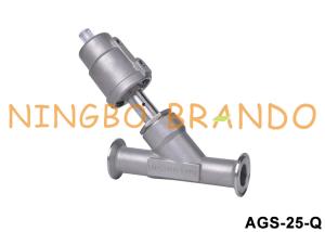 Wholesale DN25 PN16 Tri Clamp Pneumatic Angle Seat Valve Single Action from china suppliers