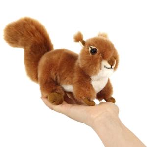 Wholesale Lifelike Realistic Fur Squirrel Stuffed Animal Cute Squirrel Model Plush Toy 340g 20CM from china suppliers