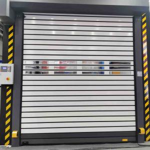 Wholesale Spiral Rapid Roller Shutter Doors , Aluminum High Speed Rolling Shutter from china suppliers