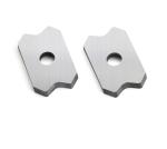 20x12x2mm 2R1 Carbide Profile Knife For Edge Banding Machines