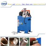 Round Bar Tube Chamfering Machine 80 Single Head Deburring End Angle Facing