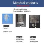 500ml 1000ml PVC Infusion Bag Sodium Chloride Infusion Bag SGS Approval