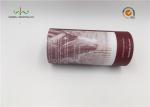 Customized Round Tube Paper Box Packaging For Gifts , Apparels With Lids