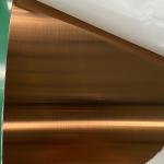 AISI 304 0.6mm Rose Gold Color Stainless Steel Coil Hailine Surface Finish
