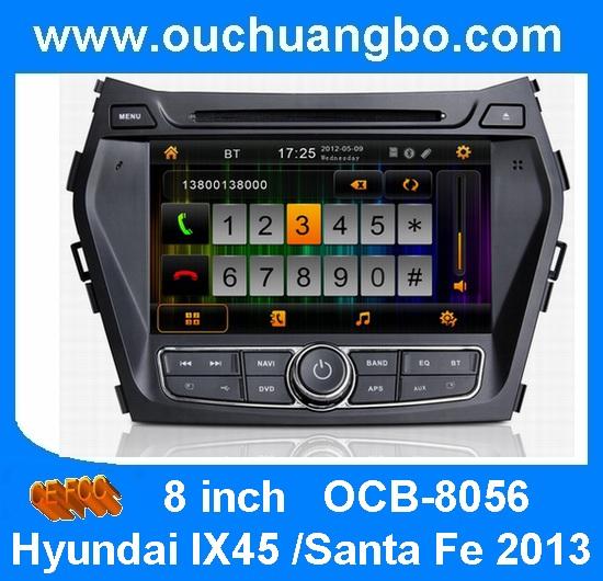 Ouchuangbo 800*480 HD high quality car audio for Hyundai IX45 2013 with USB SD