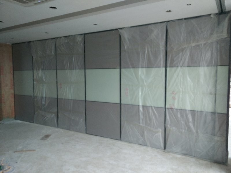 Movable Acoustic Meeting Room Dividers , 2 Meter Height Sound Proof Partition Wall
