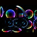 Dual 8Pin Glowing Cable Synchronized RGB Cable Male to Female Extension